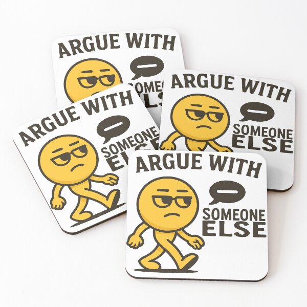 Item preview, Funny Argumentative Emoji Design Unisex Tee for Laid-Back Style designed and sold by ThreadQuirk.