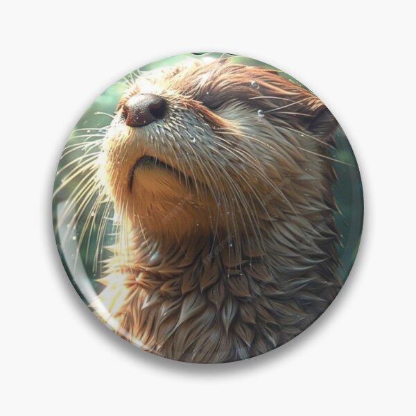 Item preview, The Otterly Contented Print designed and sold by Lichentroupe63.