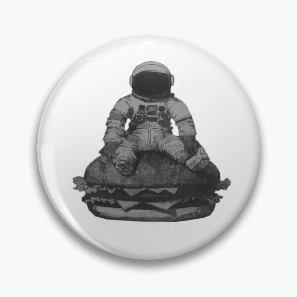 Item preview, Astronaut on a Burger Planet designed and sold by kinpirks.