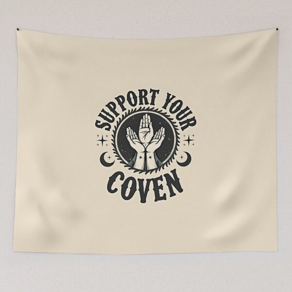Item preview, Support Your Local Coven – Feminist Witchy Unity Design designed and sold by Dreambytes.