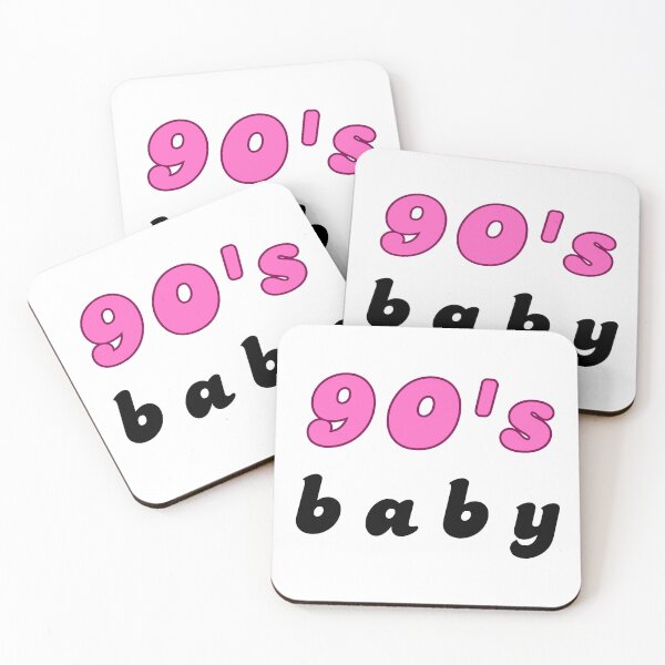 Item preview, 90'S BABY Vintage Millennial Retro Cute Black Pink designed and sold by FankyPanky.