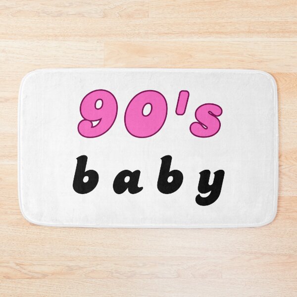 Item preview, 90'S BABY Vintage Millennial Retro Cute Black Pink designed and sold by FankyPanky.