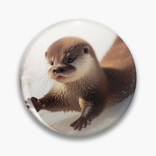 Item preview, The Otterly Amused Print designed and sold by Lichentroupe63.