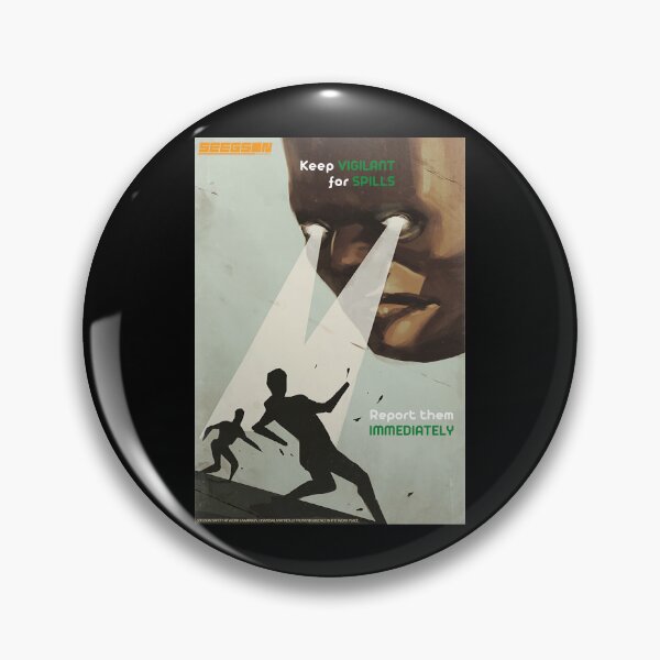 Item preview, Sevastopol Keep Vigilant For Spills Poster - Vertical Version designed and sold by ABSTRACT-IVISM.