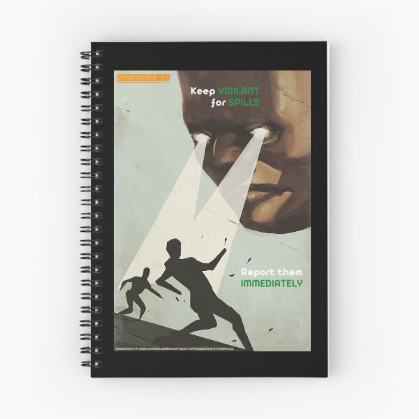Item preview, Sevastopol Keep Vigilant For Spills Poster - Vertical Version designed and sold by ABSTRACT-IVISM.