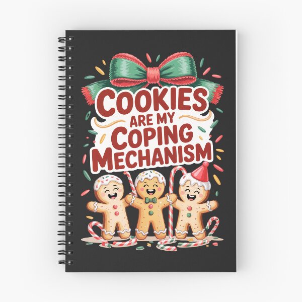 Item preview, Cookies Are My Coping Mechanism: Funny Gingerbread Holiday Art designed and sold by elynne9.