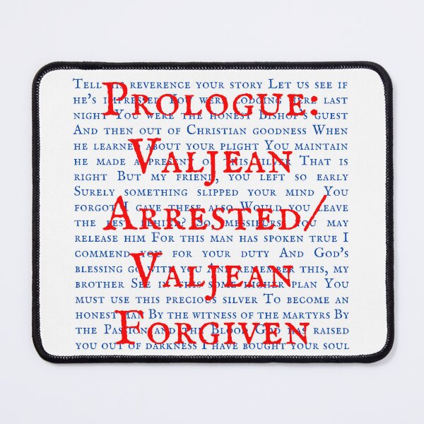 Item preview, Les Miserable Lyrics designed and sold by broadwaygirl142.