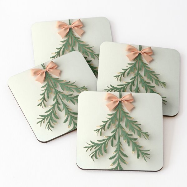 Item preview, Elegant Christmas Evergreen Bunch designed and sold by ShadowAndSlate.