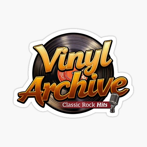 Item preview, Vinyl Archive Logo with tagline designed and sold by Say What You Need To Say!.