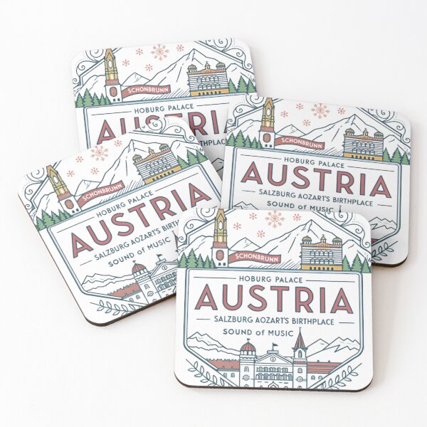 Item preview, AUSTRIA designed and sold by likbatonboot.