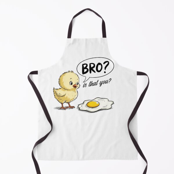 Item preview, Bro, Is That You? – Funny Chick to Fried Egg Pun Design designed and sold by EmeraldeaArt.