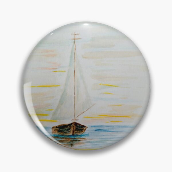 Item preview, Sunset Sail Original Watercolor designed and sold by GwendolynLee.