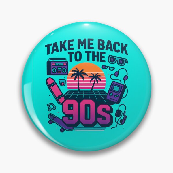 Item preview, Take Me Back to the 90s – Retro Vaporwave Streetwear Design designed and sold by Maximilianos.