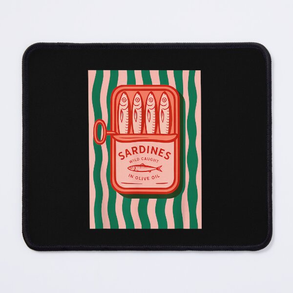 Item preview, Sardines Tinned Fish Retro designed and sold by Alluka Brand.