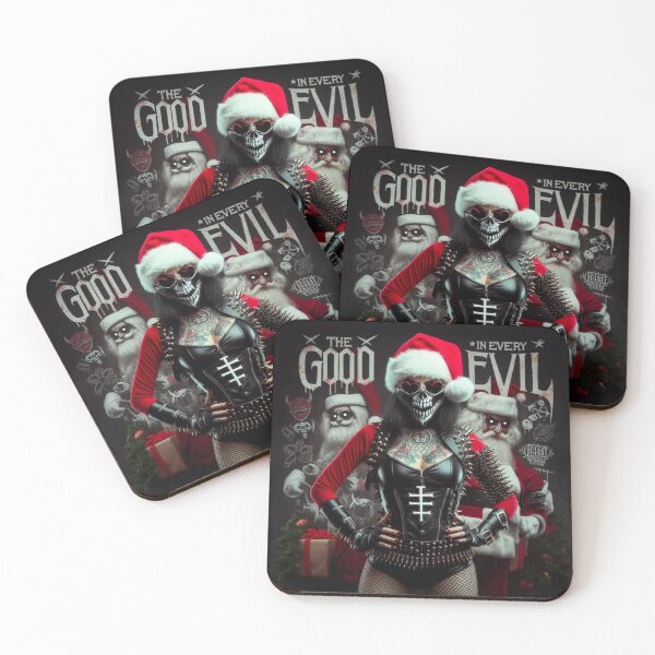 Item preview, Punk Rock Santa Skull Rebels designed and sold by Voodoo Store Paranormal Collections.