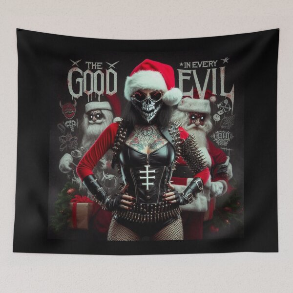 Item preview, Punk Rock Santa Skull Rebels designed and sold by Voodoo Store Paranormal Collections.