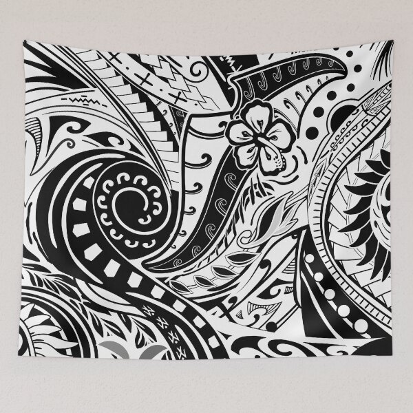 Item preview, Hawaiian - Samoan - Polynesian Tribal Tattoo Designs designed and sold by sunnthreads.