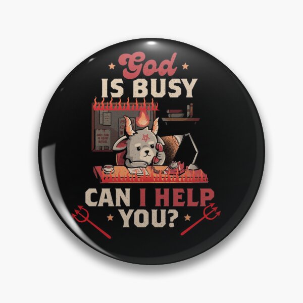 Item preview, God is busy designed and sold by Mombie3.