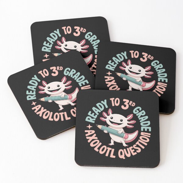 Item preview, Ready To 3rd Grade Axolotl Question - This funny gift is perfect for a third grade student who loves axolotls and is excited to go back to school. designed and sold by ZyziowskyArt.