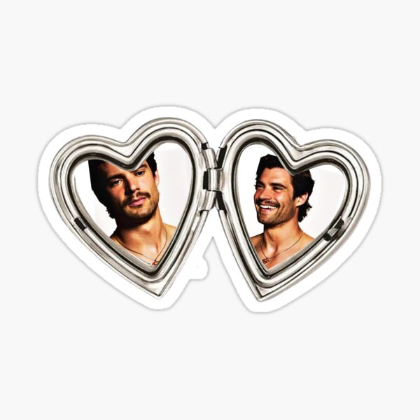 Item preview, david corenswet superman heart locket sticker/shirt/sweatshirt designed and sold by y4ilf0r3ver.