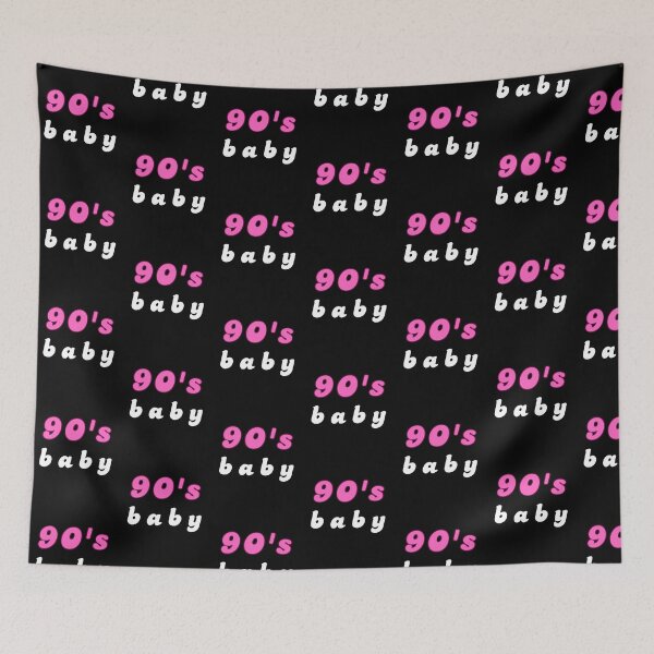 Item preview, 90'S BABY Vintage Millennial Retro Cute White Pink designed and sold by FankyPanky.