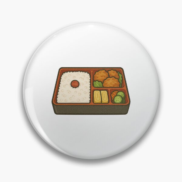Item preview, Japanese Bento Box Meal – Cute Lunch Tray Illustration designed and sold by Vendeloc.