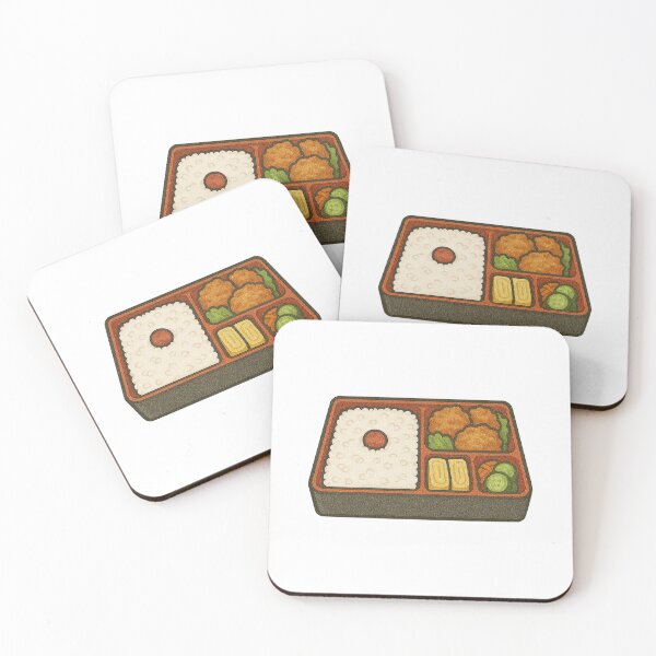 Item preview, Japanese Bento Box Meal – Cute Lunch Tray Illustration designed and sold by Vendeloc.
