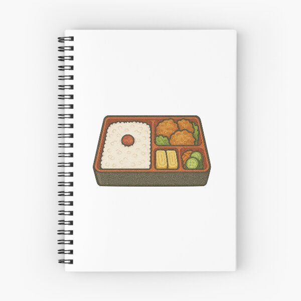 Item preview, Japanese Bento Box Meal – Cute Lunch Tray Illustration designed and sold by Vendeloc.