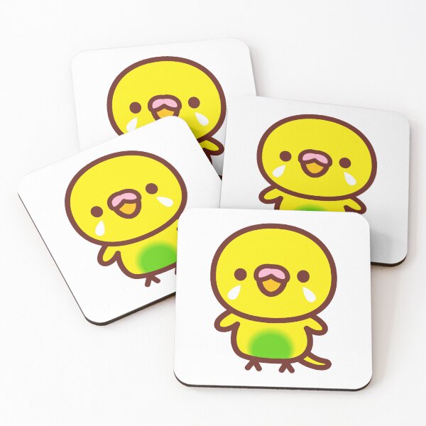 Item preview, Budgerigar / Recessive pied budgie designed and sold by INKOYADO.