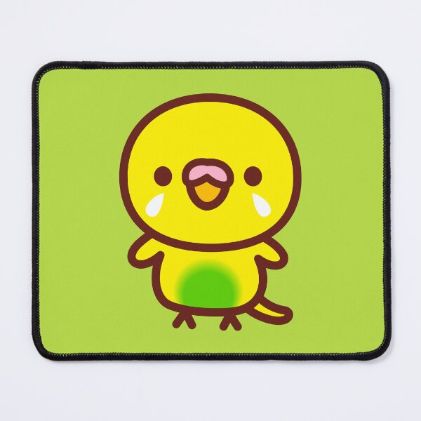 Item preview, Budgerigar / Recessive pied budgie designed and sold by INKOYADO.