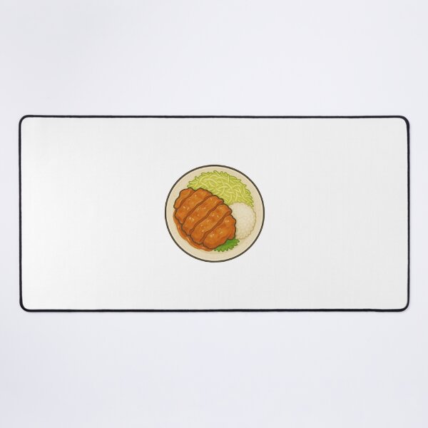 Item preview, Shogayaki Pork with Rice and Cabbage – Japanese Lunch Plate Art designed and sold by Vendeloc.