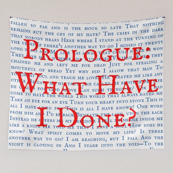 Item preview, Les Miserable Lyrics designed and sold by broadwaygirl142.