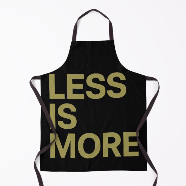 Artikelvorschau, Inspirierendes Less Is More Grafik-T-Shirt für Minimalisten entworfen und verkauft von ThreadQuirk.