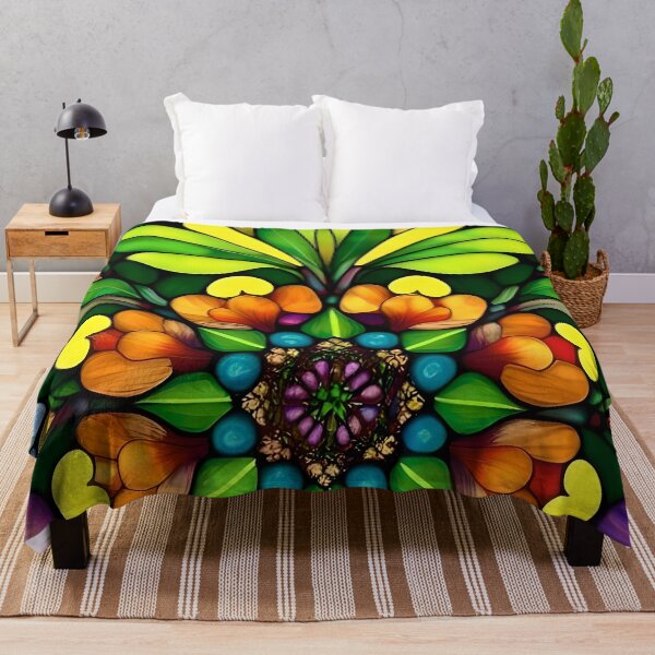 Item preview, Tropical Fantasy Flowers and Palm Trees designed and sold by Ciervo Primavera.