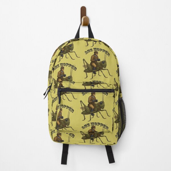 Item preview, Vintage Pilot Riding on the Back of a Giant Grasshopper URM designed and sold by urmaddad.
