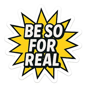 Artwork thumbnail, Be So For Real by CtrlCreate