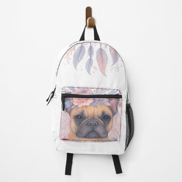 Item preview, Floral Boho French Bulldog designed and sold by Rikaura.