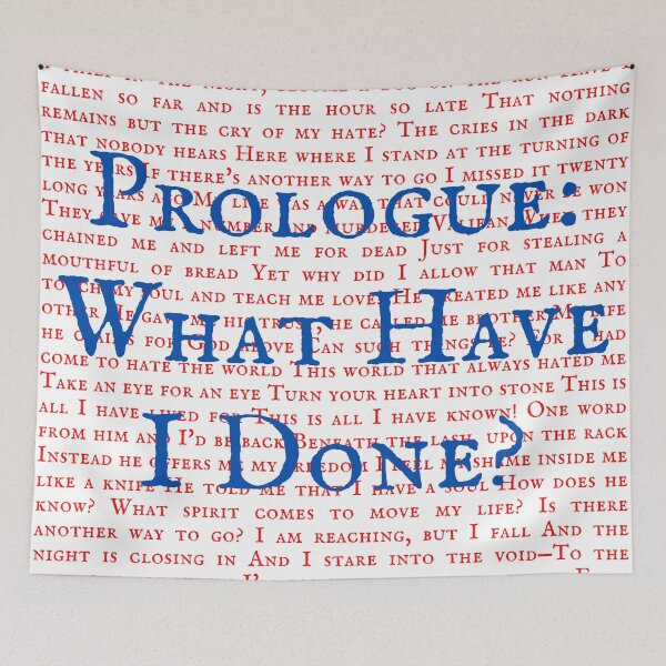 Item preview, Les Miserable Lyrics designed and sold by broadwaygirl142.