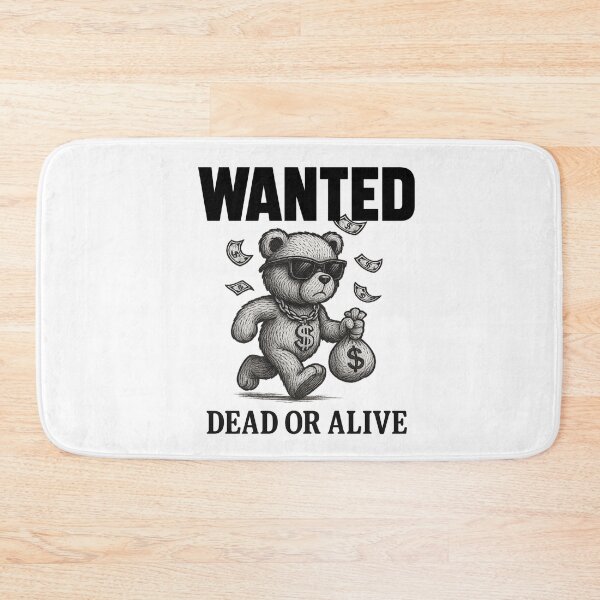 Item preview, Wanted Bear Banknotes Escape designed and sold by Tuned Prints.