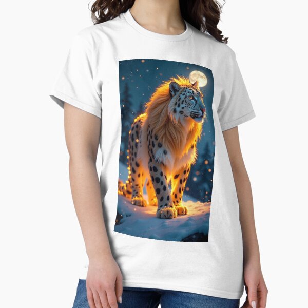 Vista previa del artículo con la obra «Leopardo», diseñado y vendido por ArtGiul.