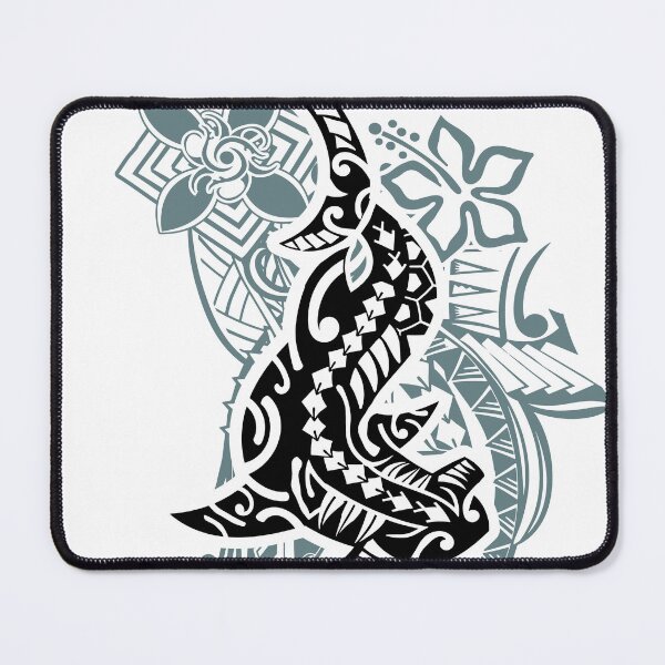 Item preview, Hawaiian Tribal Hammer-Head Shark designed and sold by sunnthreads.