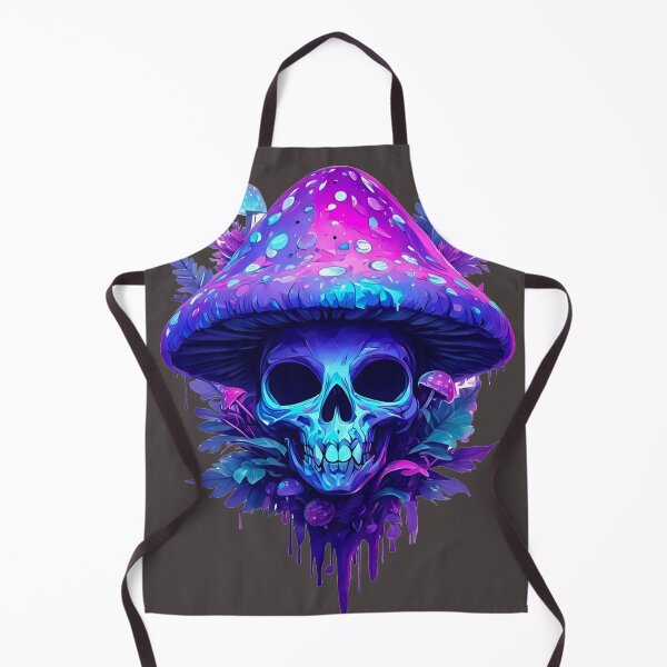Item preview, Skull and Mushrooms designed and sold by divomanikin.