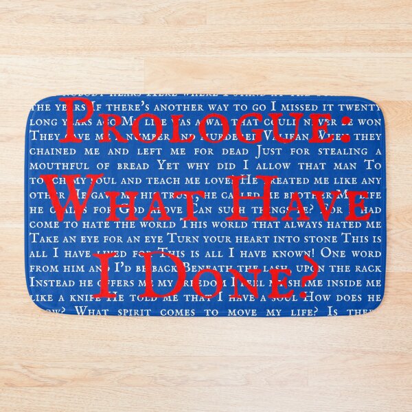 Item preview, Les Miserable Lyrics designed and sold by broadwaygirl142.