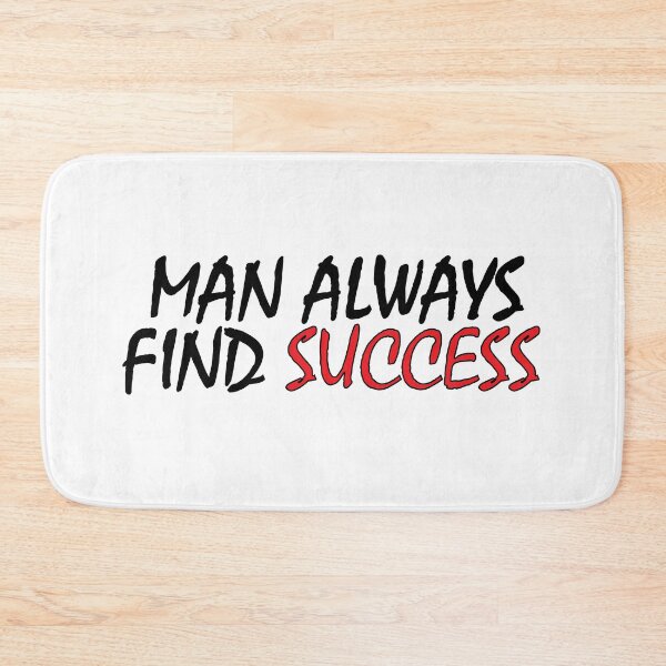 Item preview, Man always finds success designed and sold by Positive Mindzet!.