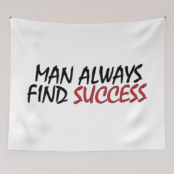 Item preview, Man always finds success designed and sold by Positive Mindzet!.