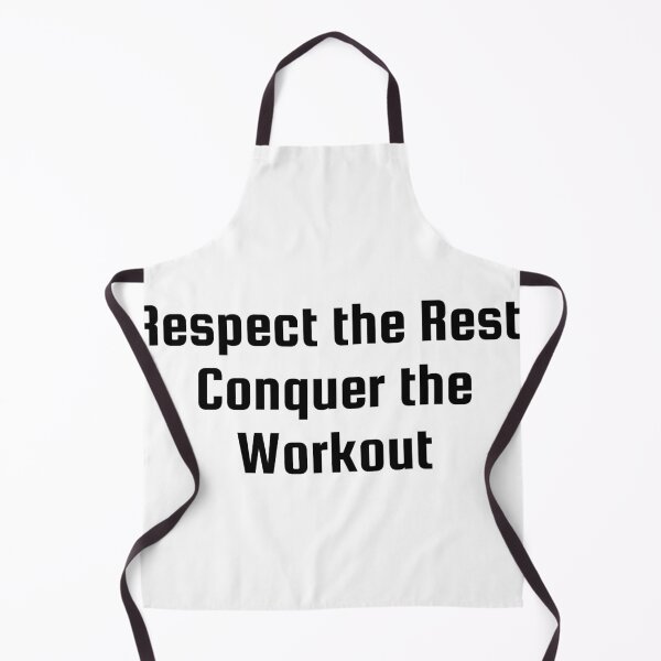 Item preview, Respect the Rest, Conquer the Workout designed and sold by Ninjacatoff.