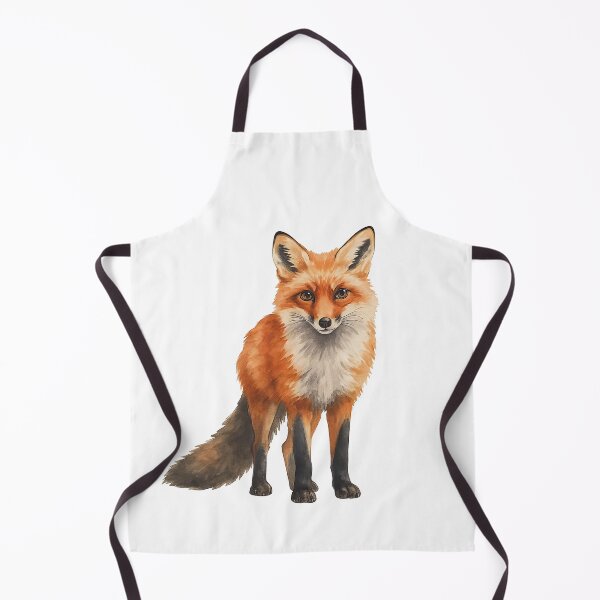 Artikelvorschau, Charmantes Rotfuchs-Aquarell-Waldtierporträt entworfen und verkauft von ArtfulWeave.