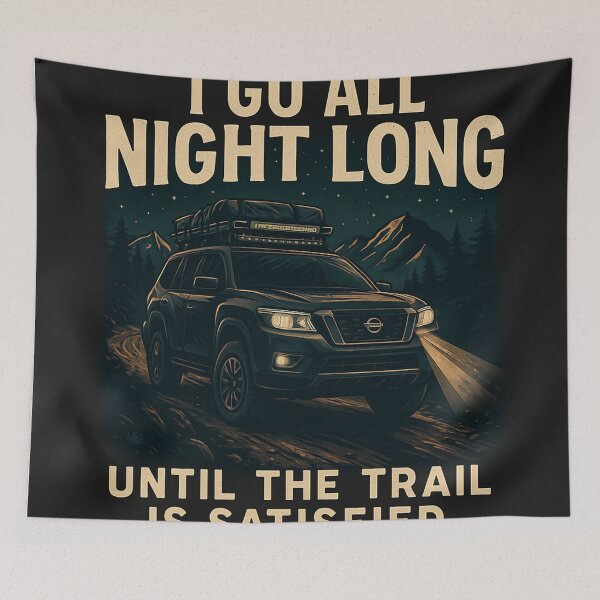 Item preview, ALL NIGHT LONG NISSAN  designed and sold by OFF ROAD HUMOR.