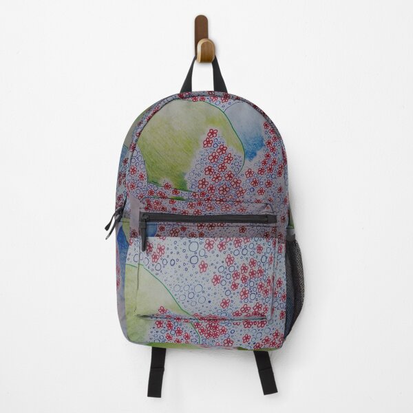 Item preview, Field of Flowers on Stone designed and sold by Quennie Bacol Artwork.