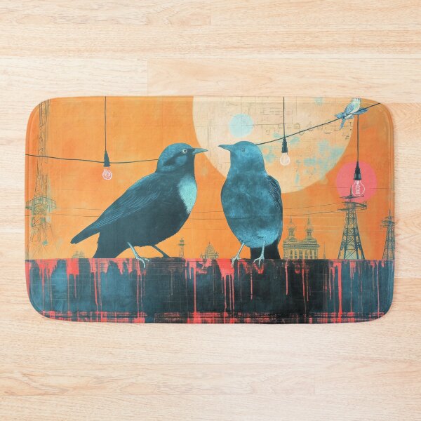 Item preview, Urban Birds At Dusk designed and sold by Stanislav Lvovsky .